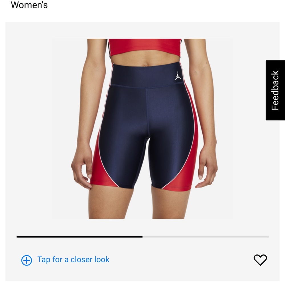 Jordan bike short women